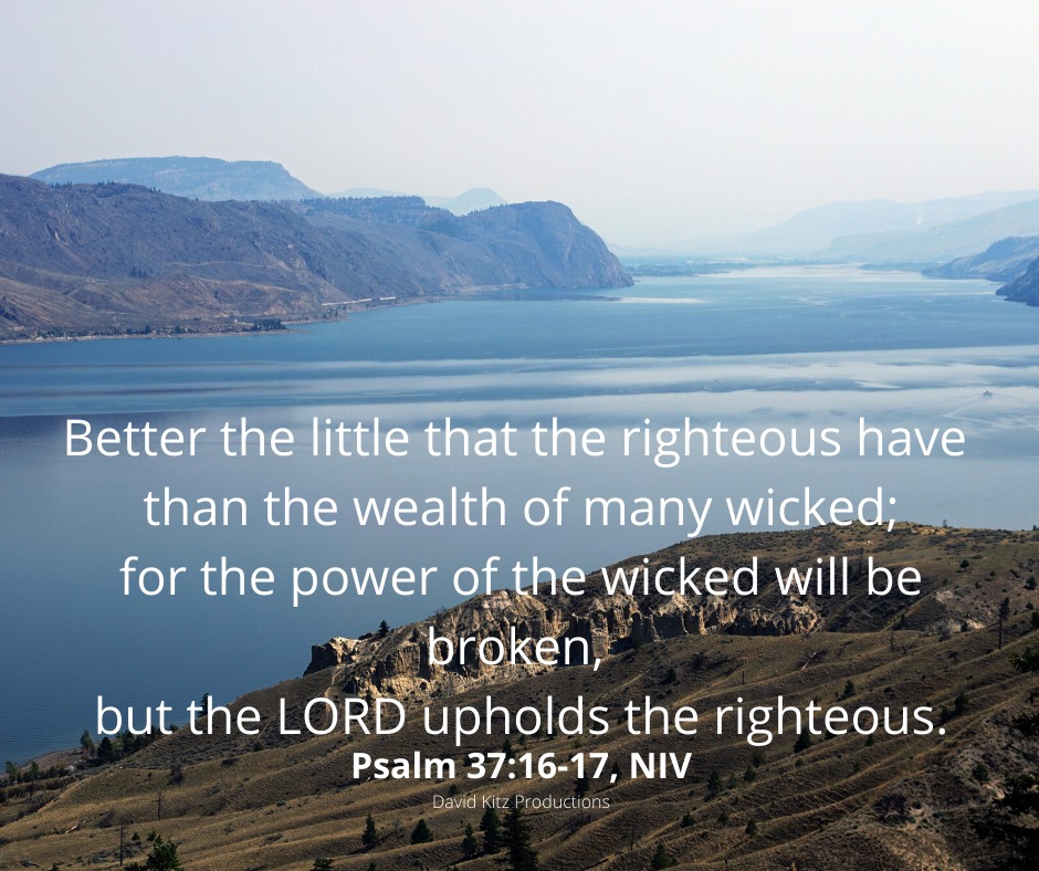 Psalm 37-16-17