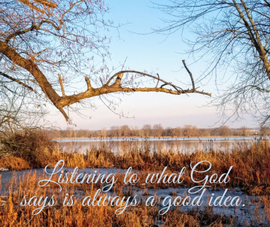 Psalm 365 Listening to what God says