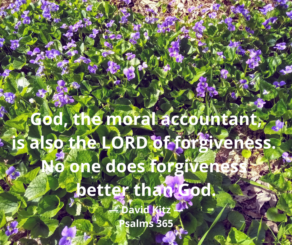 Psalms 365 moral accountant 130