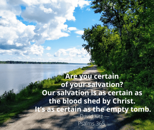 365 Certain of Salvation 140b