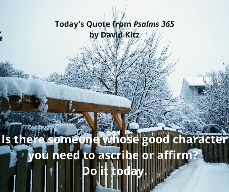 Psalm 96 good character