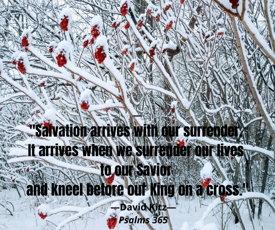 Psalm 98 Salvation arrives with our surrender
